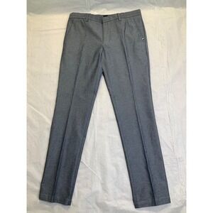 NEW Auth BOSS HUGO BOSS *KAITO-1* Blue STRETCH Twill Pants Trousers EU-50 US34R